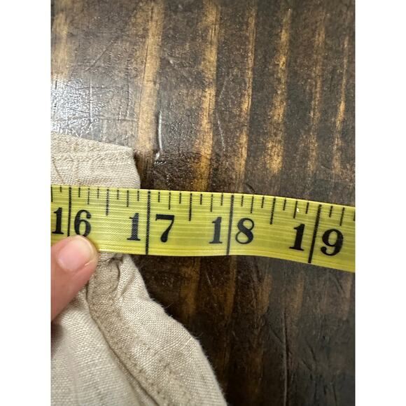 Rachel Roy 100% linen pants size L - Picture 4 of 6